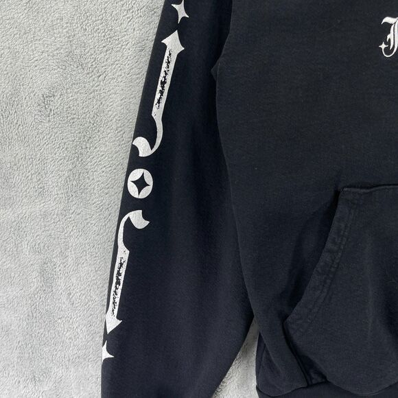 Jabbawockeez Old English Hoodie Mens Medium Black Established Two Thousand Three - Picture 7 of 14